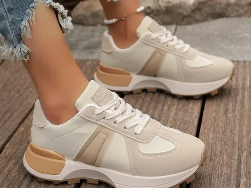 2025 Super Hot Item 100,000 Pairs Sold Per Month Women's Sneaker Casual Breathable Walking Shoes Running Shoes Sports