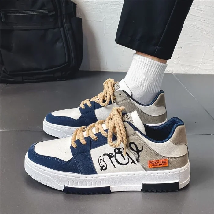 Hot Item Direct Sales 2025 Men's Sneaker 50,000 Pairs Sold Per Month Fashion Summer Unique Design Casual Skate Shoes - Image 5