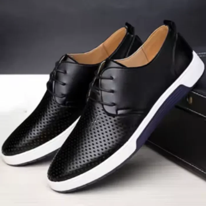 Men's Leather Shoes Classic High-Quality Formal Dress Shoes for Suits Elegant Office Wear Business Casual  Male Footwear - Image 2