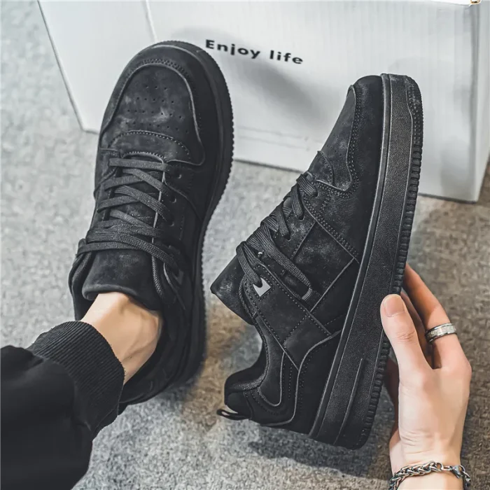 2025 New Men's Summer Sneakers Thick Soled Durable Non-Slip Fashion Sneakers for Men Stylish Casual Shoes