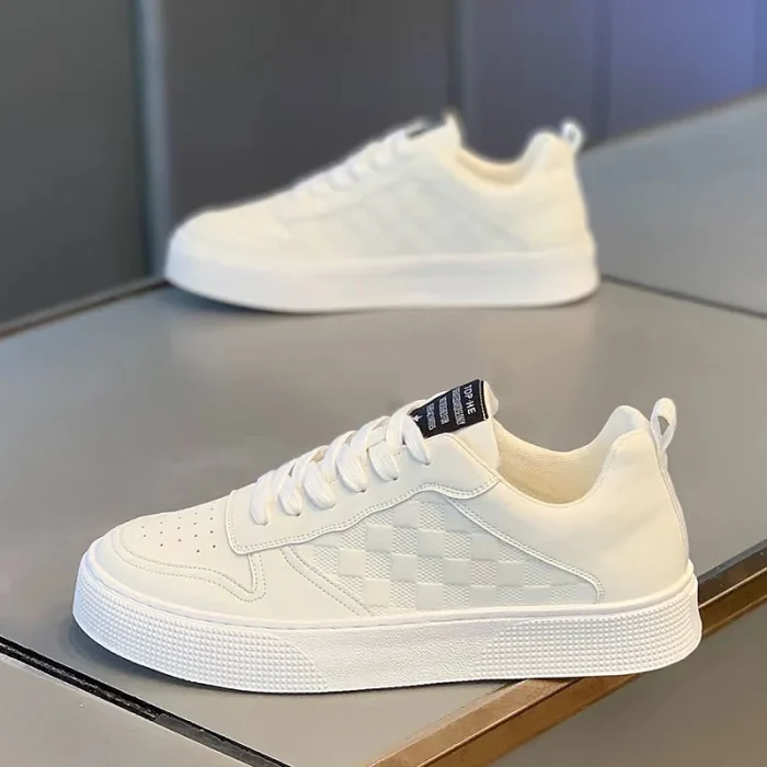 2025 Summer Men's Round Toe Sneakers Casual Sports Shoes with Superior Traction for Outdoor Activities - Image 4