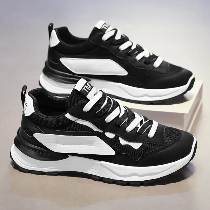 Global Best Seller Men's Casual Sneakers  Breathable Mesh Upper Walking Shoes Summer Fall Sports Shoes - Image 5