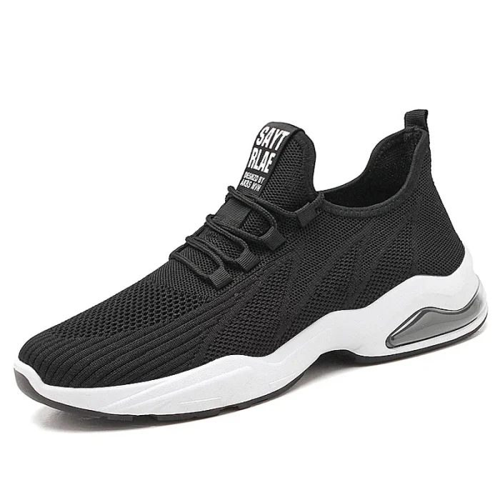 Myway New Men's Casual Sports Sneakers Thick Sole Trendy Lifestyle Shoes Lace-Up Running Gym Jogging Footwear for Men - Image 6