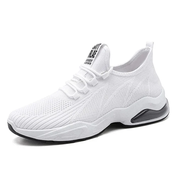 Myway New Men's Casual Sports Sneakers Thick Sole Trendy Lifestyle Shoes Lace-Up Running Gym Jogging Footwear for Men - Image 5