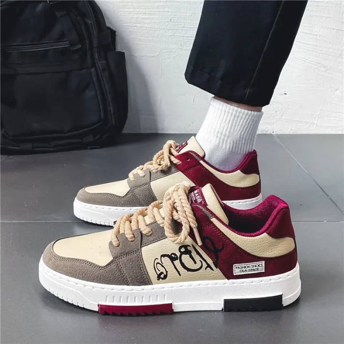 Hot Item Direct Sales 2025 Men's Sneaker 50,000 Pairs Sold Per Month Fashion Summer Unique Design Casual Skate Shoes - Image 6