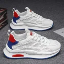 Hot Selling Men's Casual Sneakers Summer Fall New Style Non Slip Durable Sole Breathable Mesh Upper Running Shoes for Outdoor
