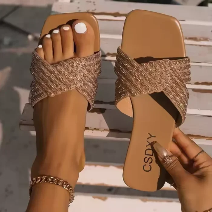 Affordable Women's Flat Slippers Sandals Open Toe Home Casual Comfort High Quality Comfortable Lightweight Summer Footwear - Image 6