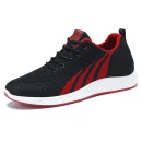 Men's Running Shoes Lightweight Breathable Fashion Trendy Korean Style Lace-Up Casual Sneakers for Men Running Shoes for Men