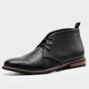Mens Leather Shoes Casual Big Size Short Boots Vintage Classic Desert Boots Retro Denim Style Polo Boots for Men
