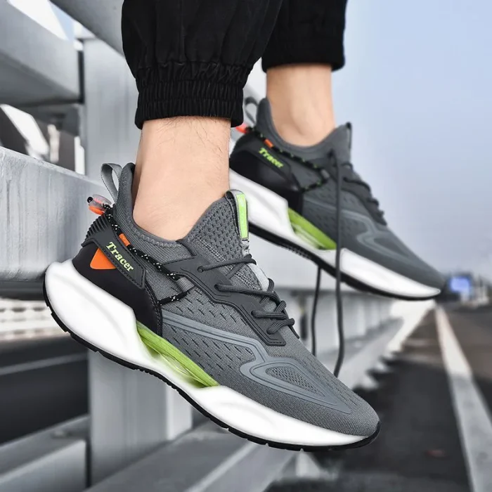 2025 Myway Men's Basketball Shoes Stylish Thick-Soled Sport Shoes With Breathability Trendy Sneakers for Men - Image 4