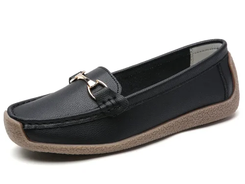 Monthly Sales of 10,000 Pairs 2025 Hot Sale Big Size Shoes Pointed Casual Flat Women's Shoes