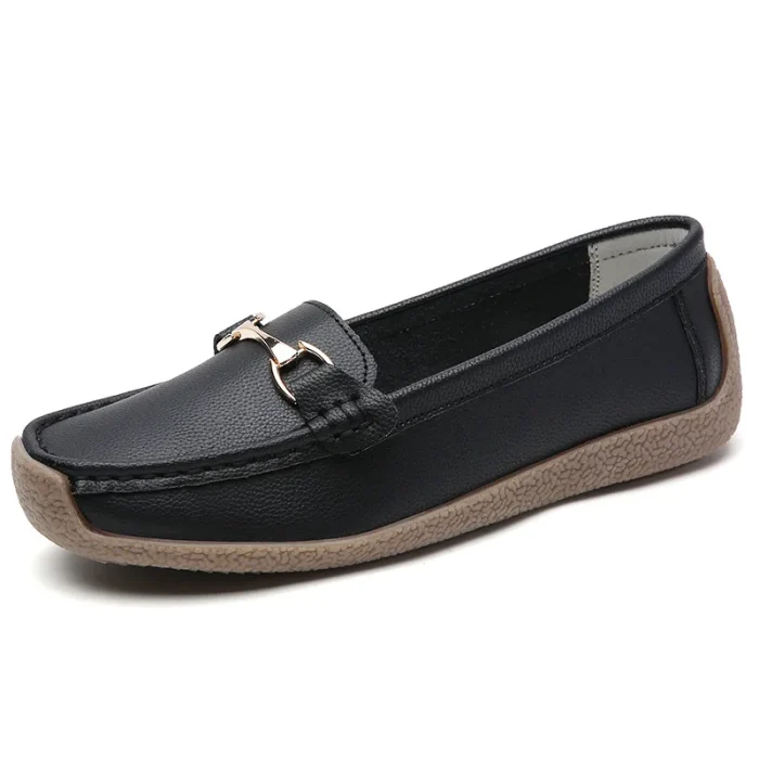 Monthly Sales of 10,000 Pairs 2025 Hot Sale Big Size Shoes Pointed Casual Flat Women's Shoes
