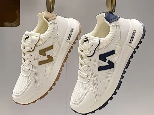 2025 Spring Women's Sneakers Lightweight Casual Running Shoes Slip Resistant Soft Sole Versatile Sneakers for Daily Wear