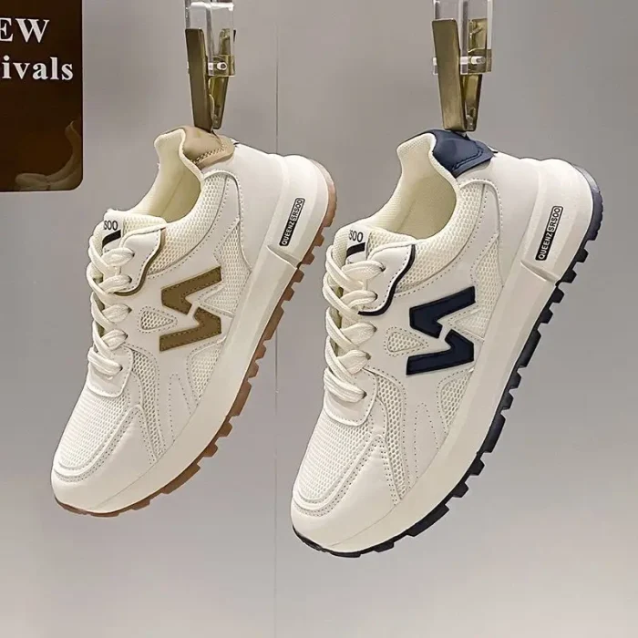 2025 Spring Women's Sneakers Lightweight Casual Running Shoes Slip Resistant Soft Sole Versatile Sneakers for Daily Wear