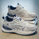 Men's Sneaker Thick Sole Basketball Shoes Breathable Mesh Sports Shoes New Autumn Style Korean Fashion for Running