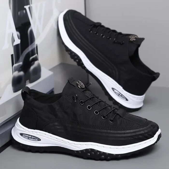 2025 Myway New Men's Running Shoes Lightweight Slip-On Walking Shoes Without Lacing Casual Sneakers for Outdoor - Image 3