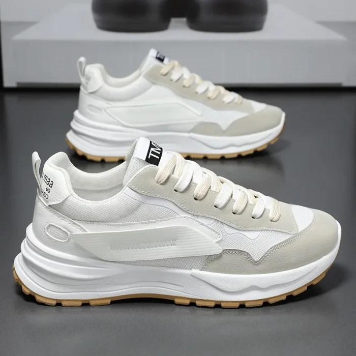 Global Best Seller Men's Casual Sneakers  Breathable Mesh Upper Walking Shoes Summer Fall Sports Shoes