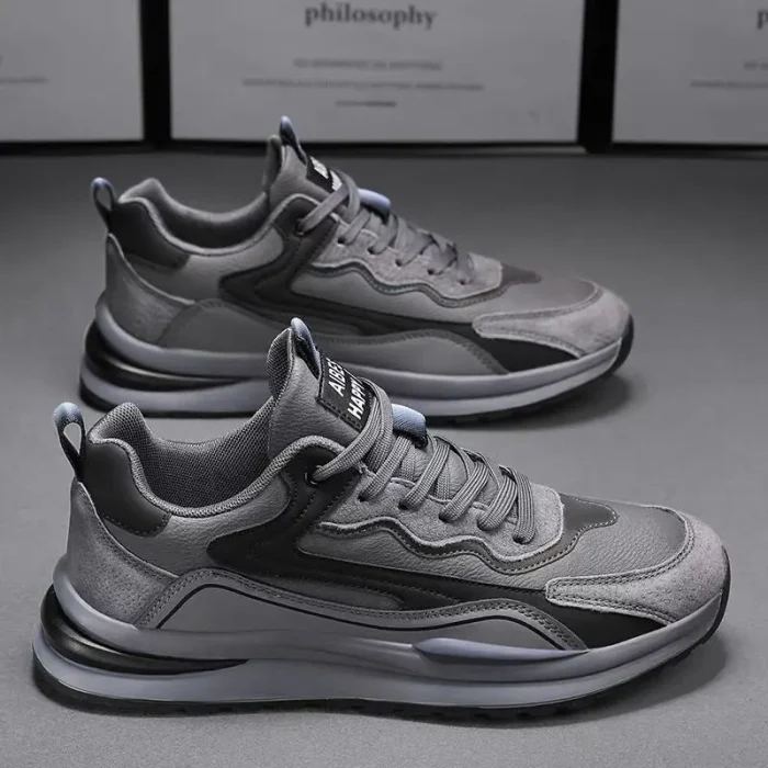 2025 Summer New Men's Sneakers Basketball Shoes Breathable Comfortable Round Toe Athletic Shoes for Men - Image 4