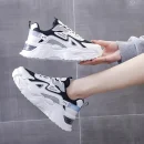 2025 Myway Women's Clunky Sneakers Breathable Mesh Casual Running Shoes Lightweight Comfortable Sports for Gym