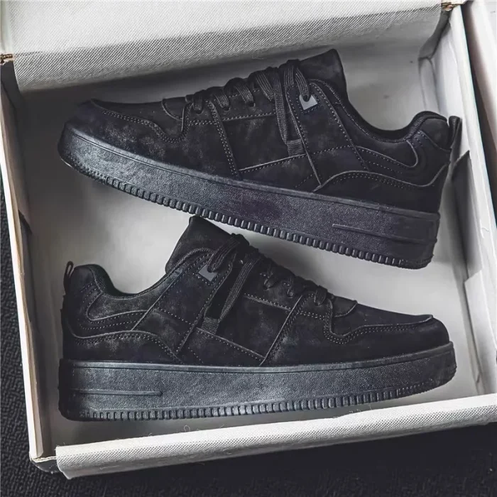 2025 Spring Breathable Men Sneaker Thick Sole Sports and Casual Board Shoes Men's Sports Shoes - Image 2