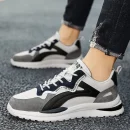 2025 Hot Sale Men's Running Shoes Slip-Resistant Durable Casual Sneakers Round Toe Sports Shoes for Men